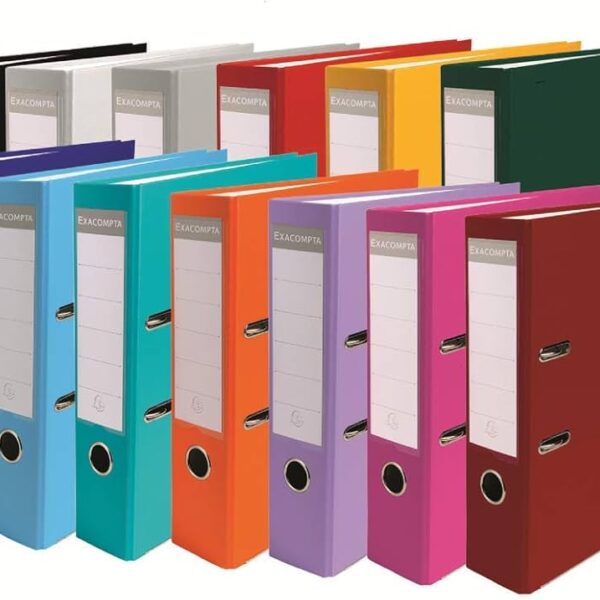 CLASSEUR A LEVIER EXACOMPTA A4 DOS 8CM