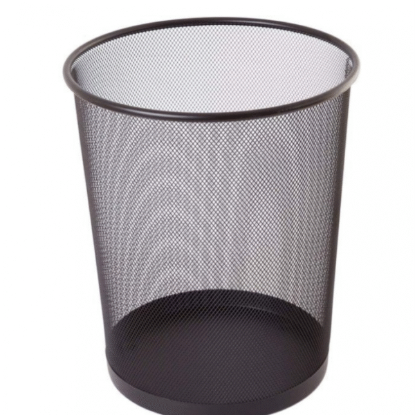 CORBEILLE A PAPIER EN METAL HY65001 GRAND MODULE