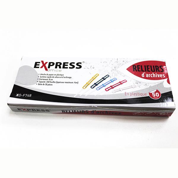 PAQUET FASTENER PLASTIQUE EXPRESS XO-F748
