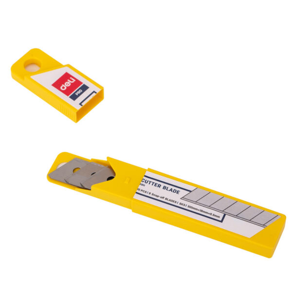 ETUI 10 LAME CUTTER GM DELI E2011