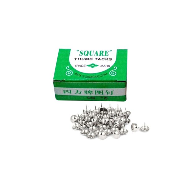 PAQUET PUNAISE CHROME SQUARE