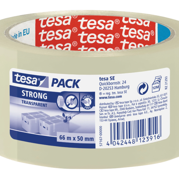 ROULEAU ADHESIF TESA 57167 66*50 TRANSPARENT